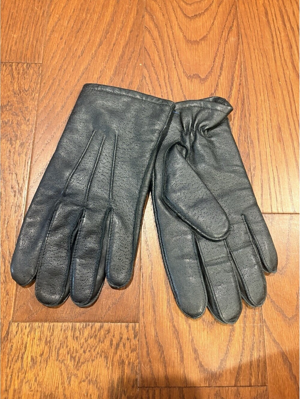 Thinsulate Black Leather Lined Winter Gloves 40 gram Womens Size XLarge